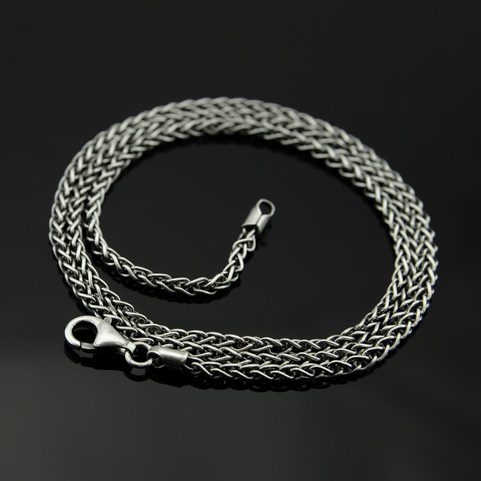 VIKING, CHAÎNE DE COU EN ARGENT 925