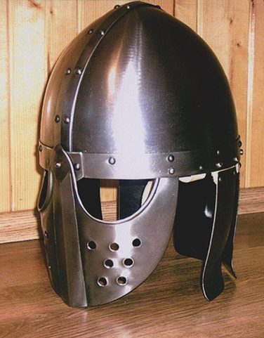 HELM WITH FACE MASK