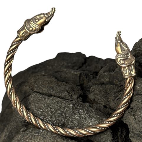 MIDGARDSORMR, WIKINGER-ARMBAND, BRONZE