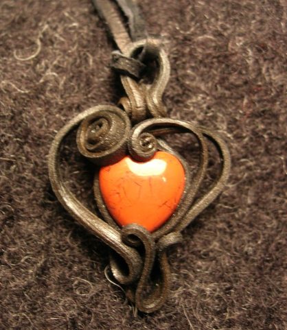 HEARTH PENDANT - JASPER