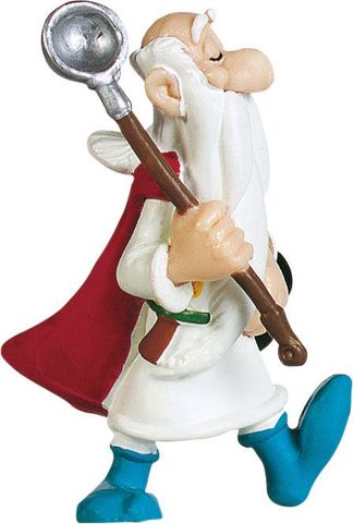 FIGURE  "GETAFIX WITH THE POT" SERIE ASTERIX