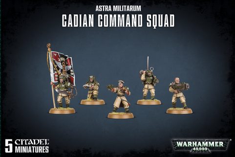 ASTRA MILITARUM CADIAN COMMAND SQUAD