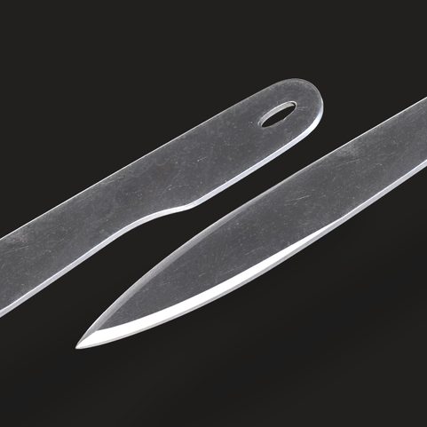 BEAR CLAW, THROWING KNIFE