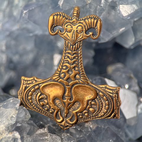 NECRO-ORGANIC THOROUS HAT, BRONZE