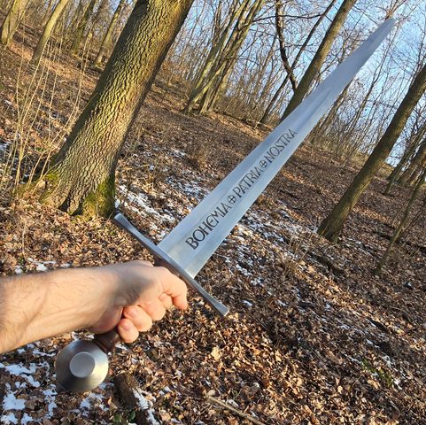 ONE-HANDED SWORD BOHEMIA PATRIA NOSTRA