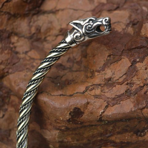 FENRIR - BAGUE DE BRAS, LAITON