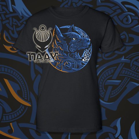 FENRIR, VIKING WOLF, LADIES T-SHIRT