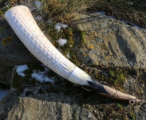 BORRE, ENGRAVED DRINKING HORN, DELUXE EDITION