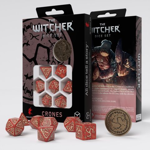 DICE SET THE WITCHER - CRONES: BREWESS