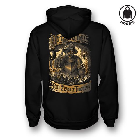 JAN ZIZKA, ZIPPER HOODIE