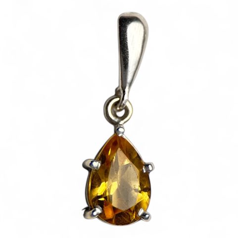 SINOPE PENDANT, SILVER 925 CITRINE