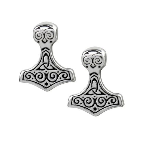 THOR HAMMER, EARRINGS, ALCHEMY ENGLAND