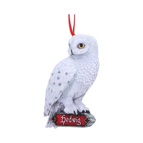 HARRY POTTER HEDWIG'S REST HANGING ORNAMENT 9CM