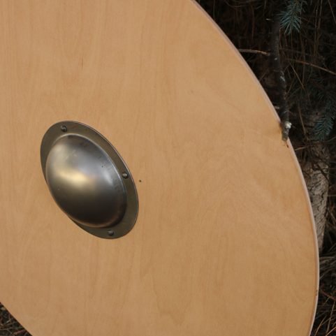 VIKING SHIELD, WOODEN, 80 CM