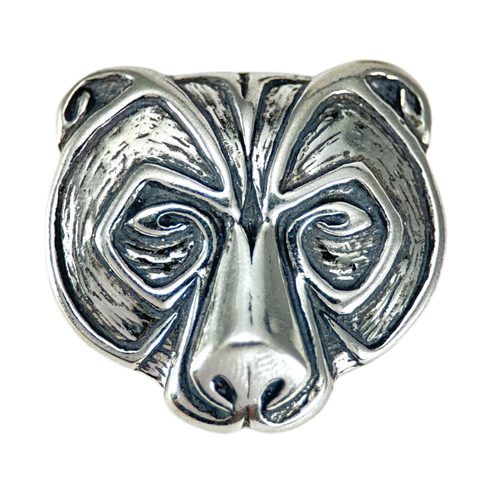 URSUS, BEAR PENDANT, STERLING SILVER