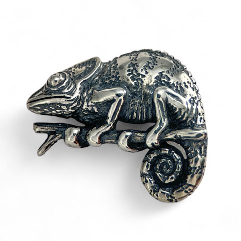 CHAMELEON, STERLING SILVER PENDANT