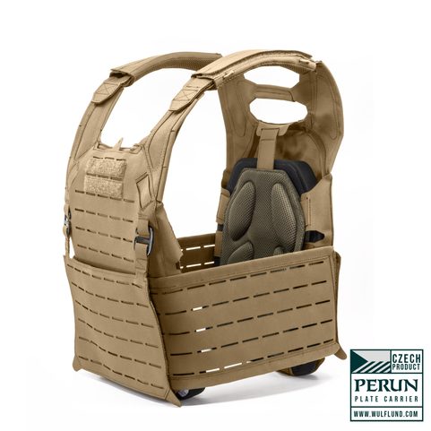 PERUN PLATE CARRIER - TACTICAL VEST COYOTE