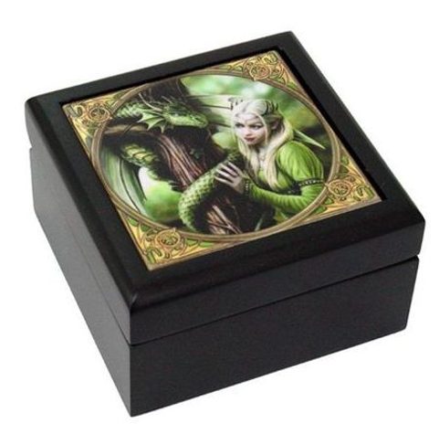 DRAGON LADY, LARGE TILE BOX