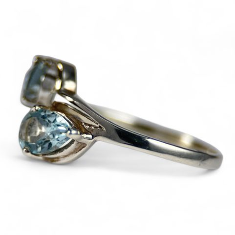 ORBITA, RING, BLUE TOPAZ, SILVER 925/1000