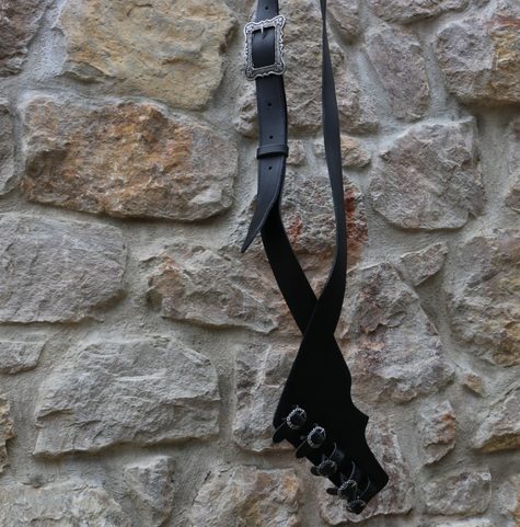 RAPIER SWORD HANGER, LEATHER