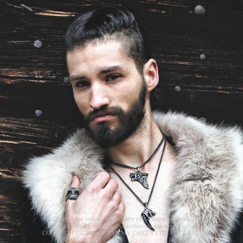 DARK WOLF, COLLIER, ALCHEMY ENGLAND