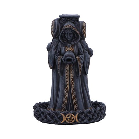 STAND FOR SCENTED FRANGIPANE, TRIPLE MOON GODDESS, 15,5 CM