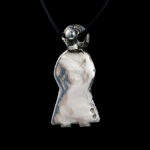 FREYA VON REVNINGE, WIKINGER-ANHÄNGER, SILBER 925