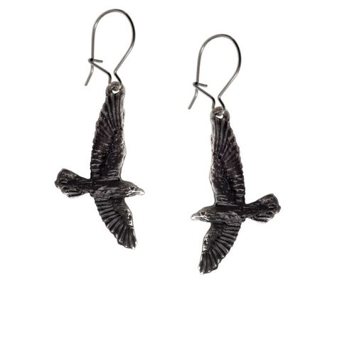 BLACK RAVEN, EARRINGS