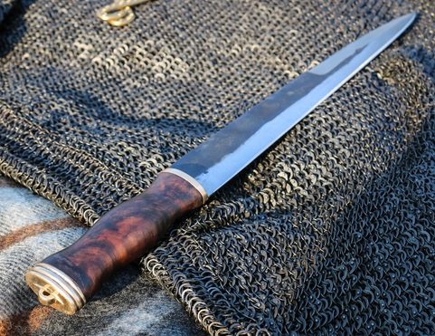 SCIAN - SKEAN, GESCHMIEDETER IRISCHER DOLCH