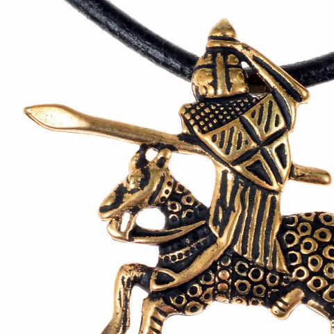 TOURNAMENT KNIGHT, MEDIEVAL PENDANT