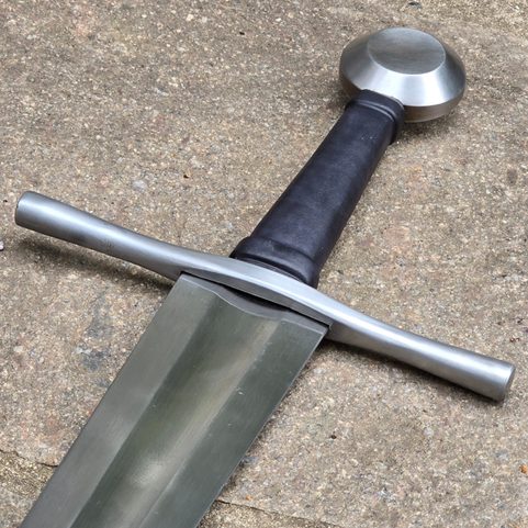 ZWINGHERR, ÉPÉE À UNE MAIN, XIVE–XVE SIÈCLE, FULL TANG, SANS PIERRE