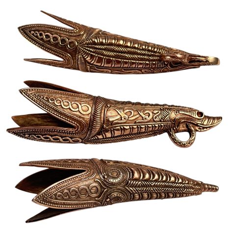 BRONZE DRINKING HORN TERMINAL, NINIAN'S ISLE, SHETLANDS