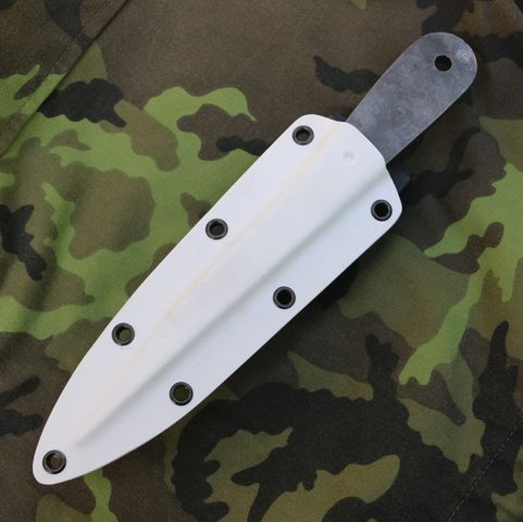 TACTICAL KYDEX SHEATH FOR TOP DOG THROWING KNIFE SNOW