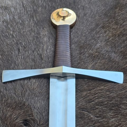 GRIMO, MEDIEVAL ONE-HANDED SWORD, BLUNT