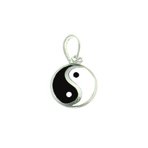 YIN YANG - SMALL SILVER PENDANT