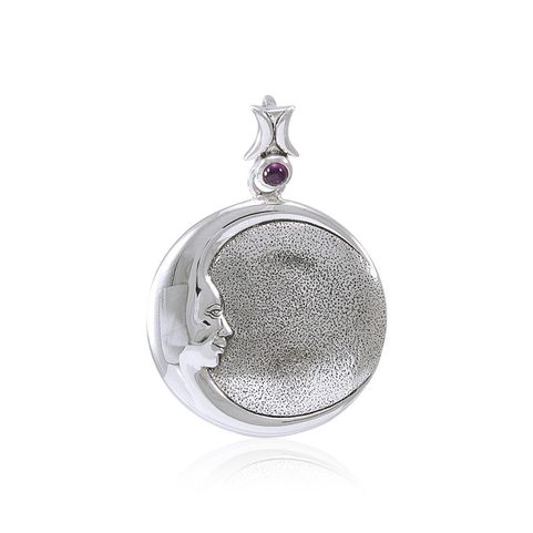 MOTHER MOON, SILVER PENDANT