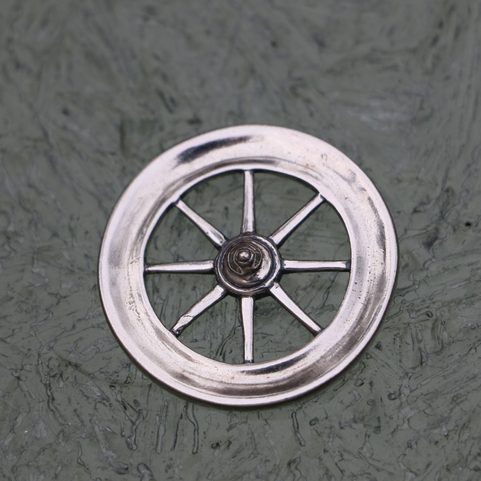 TARANIS WHEEL, CELTIC REPLICA, SILVER
