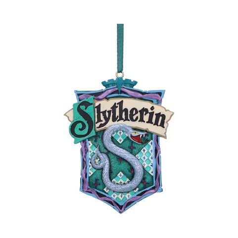 HARRY POTTER SLYTHERIN CREST HANGING ORNAMENT 8CM