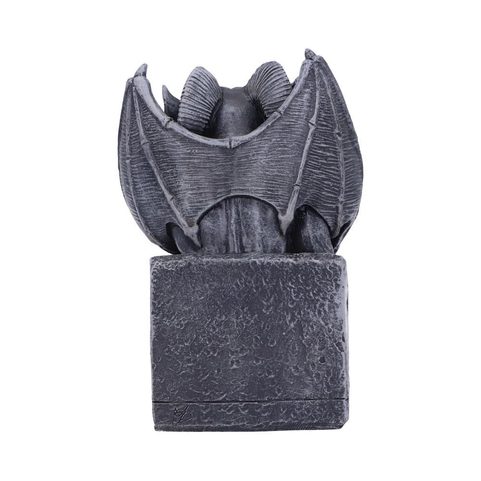 EDO DARK BLACK GROTESQUE GARGOYLE FIGURINE