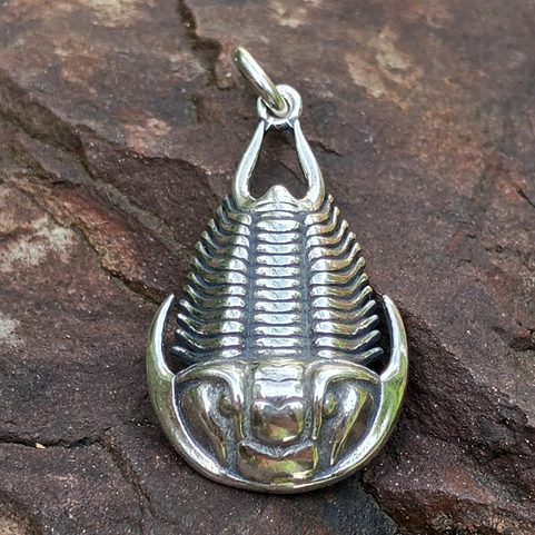 PENDANT TRILOBITE SILVER AG 925
