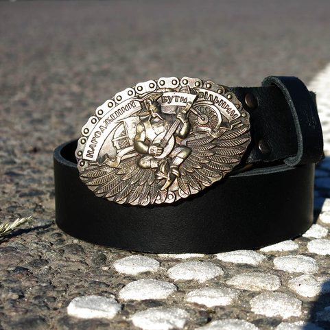 COSAQUE - BORN TO BE FREE, BOUCLE DE CEINTURE, LAITON