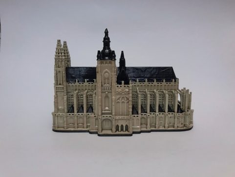 ST. VITUS CATHEDRAL, PRAGUE, MINIATURE