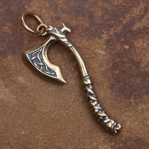WARIOR'S AXE, PENDANT BRONZE