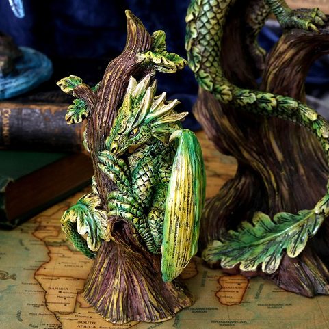 ANNE STOKES AGE OF DRAGONS SMALL FOREST DRAGON FIGURINE