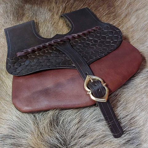 HUBERTUS, MEDIEVAL LEATHER POUCH