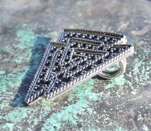 VALKNUT, WIKINGER-KNOTEN, ANHÄNGER, SILBER 925