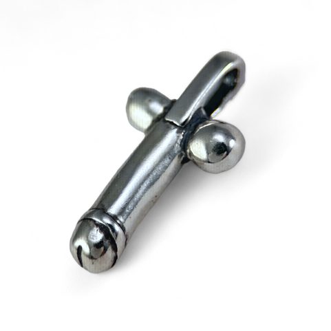 ROMAN PHALLIC PENDANT, HILLINGTON, NORFOLK, SILVER 925