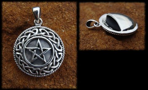 PENTACLE, SILVER AROMA PENDANT, AG 925