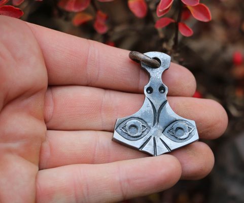 THOR HAND FORGED THOR'S HAMMER, PENDANT