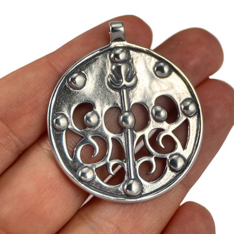 DRAGON OU SANGLIER - PENDENTIF CELTIQUE, AG 925, 12 G